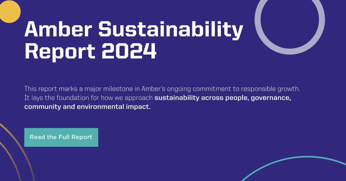 Amber Sustainability Report 2024